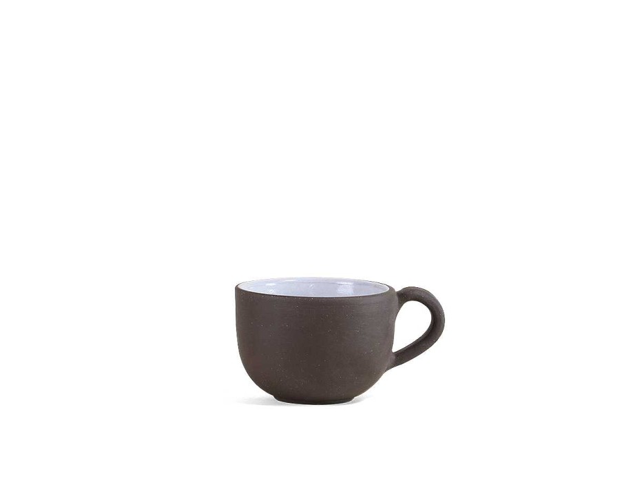 Cafe Jono Pandolfi | Coffee Cup Dark Brown / White