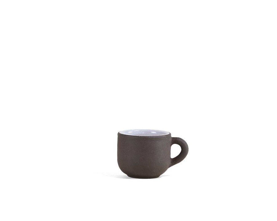 Cafe Jono Pandolfi | Espresso Cup Dark Brown / White